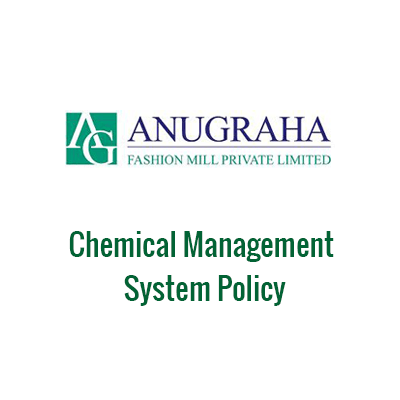 Anugraha Fashion Mill certification document